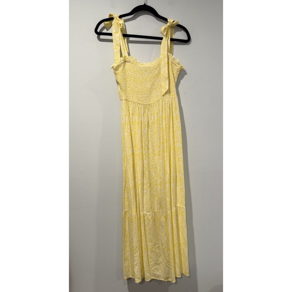 NEW Casa Cabana Maxi Dress XS Hollis Coquette Floral Preppy Coastal Cottage